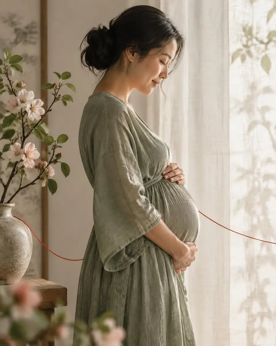 Pregnant woman, Pregnancy and Chinese Medicine guide